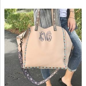 Initials JCD Harlow Guitar Strap bag.